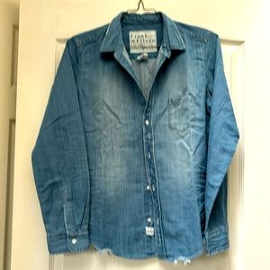 Frank and Eileen Barry Tailored Denim Shirt